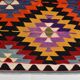 Geometric Multicolor Turkish Kilim Rug, 158x297Cm