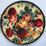 Round flower tray