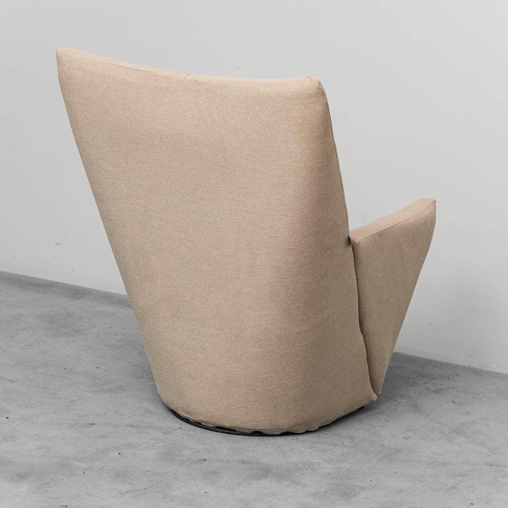 Armilla swivel armchair by Burkhard Vogtherr for Arflex, 1990s vintage modernism
