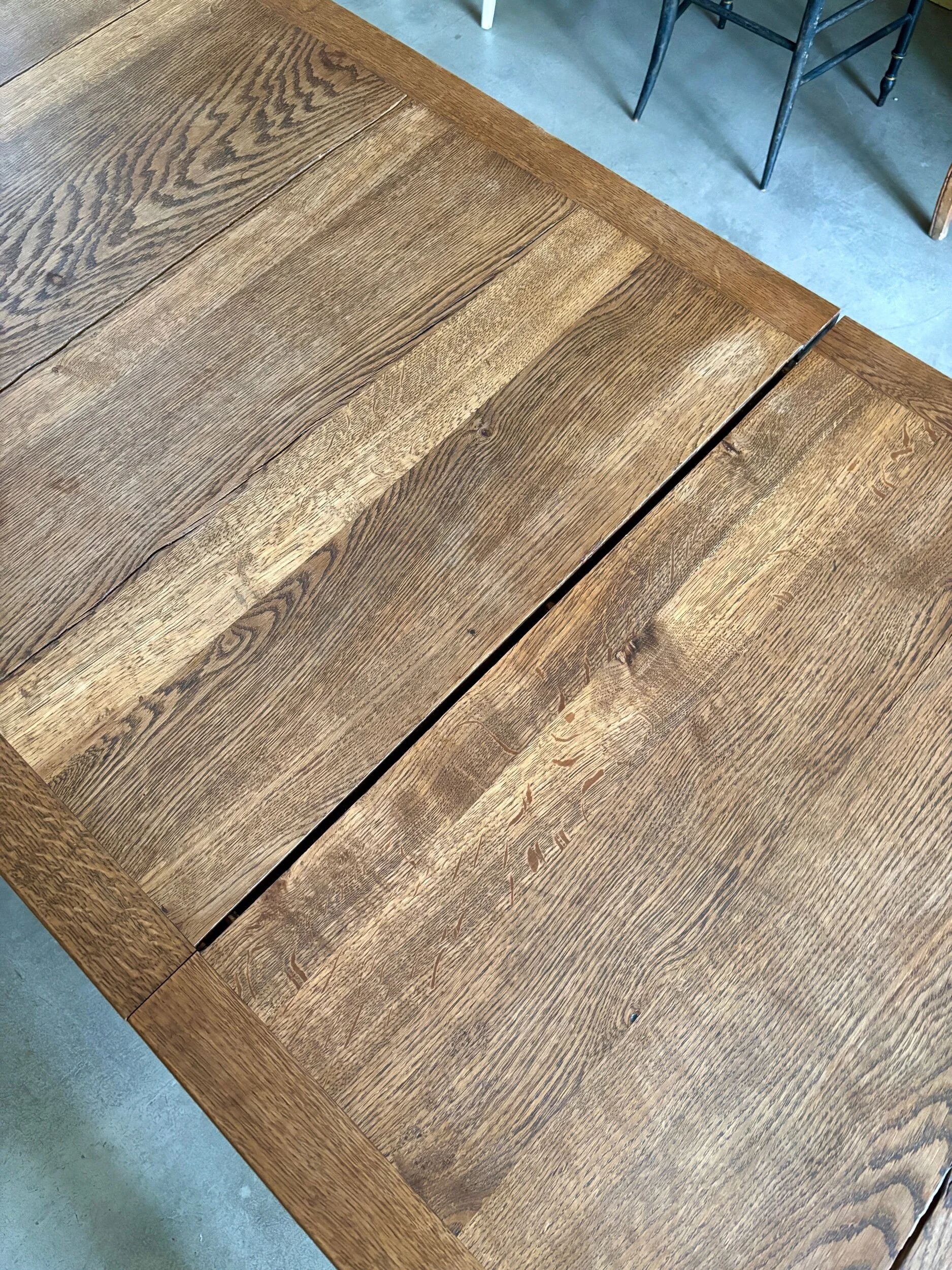 Table de drapier en bois massif 237 x 79 cm