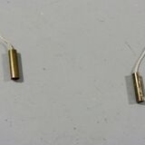 Set of 2 Murano glass wall lamps by Hillebrand 1960’s