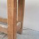 Carpenter's workbench in old solid oak - 2m50