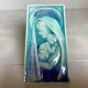 Holy Virgin with Child, cracked blue Sanmyro Japan