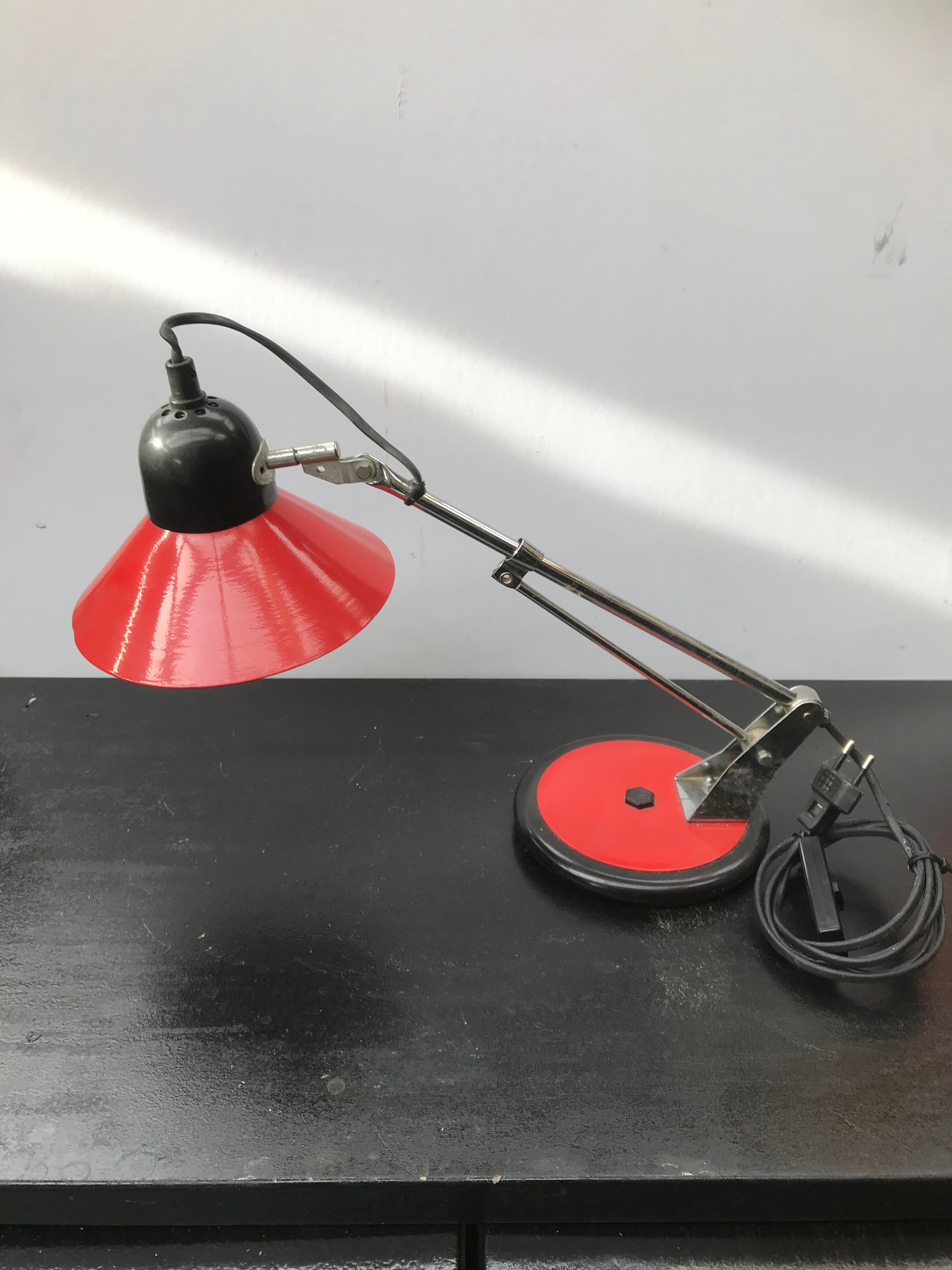 Office lamp aluminor 1970