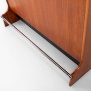 SK661 Cocktail Cabinet and Bar Stools by Johannes Andersen for Skaaning & Son 1960s