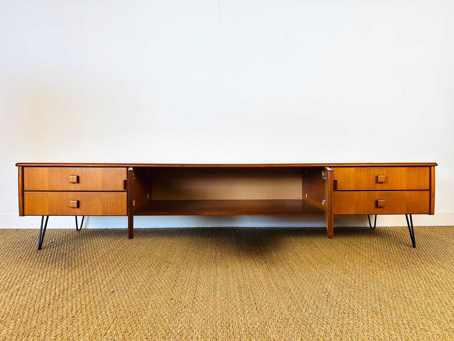 Enfilade scandinave en teck 1960