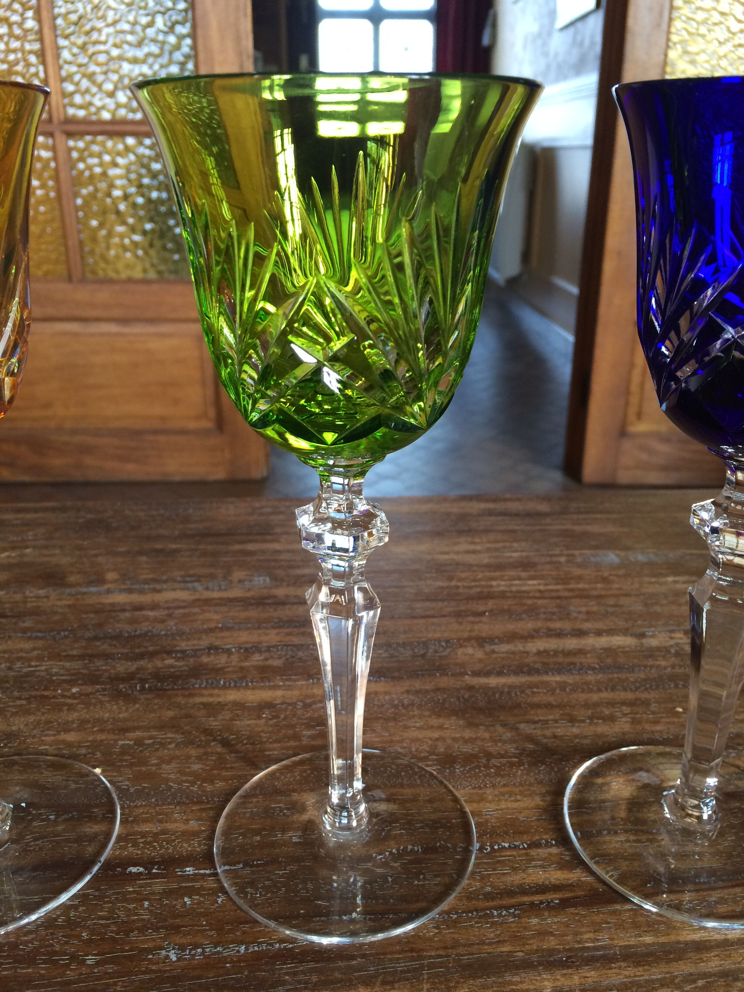 Set of 4 glasses water St. Louis