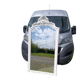 Antique mirror 174/94 cm