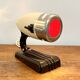 Bakelite and chromed metal lamp - 1950s - Bauhaus style - Sollux Hanau