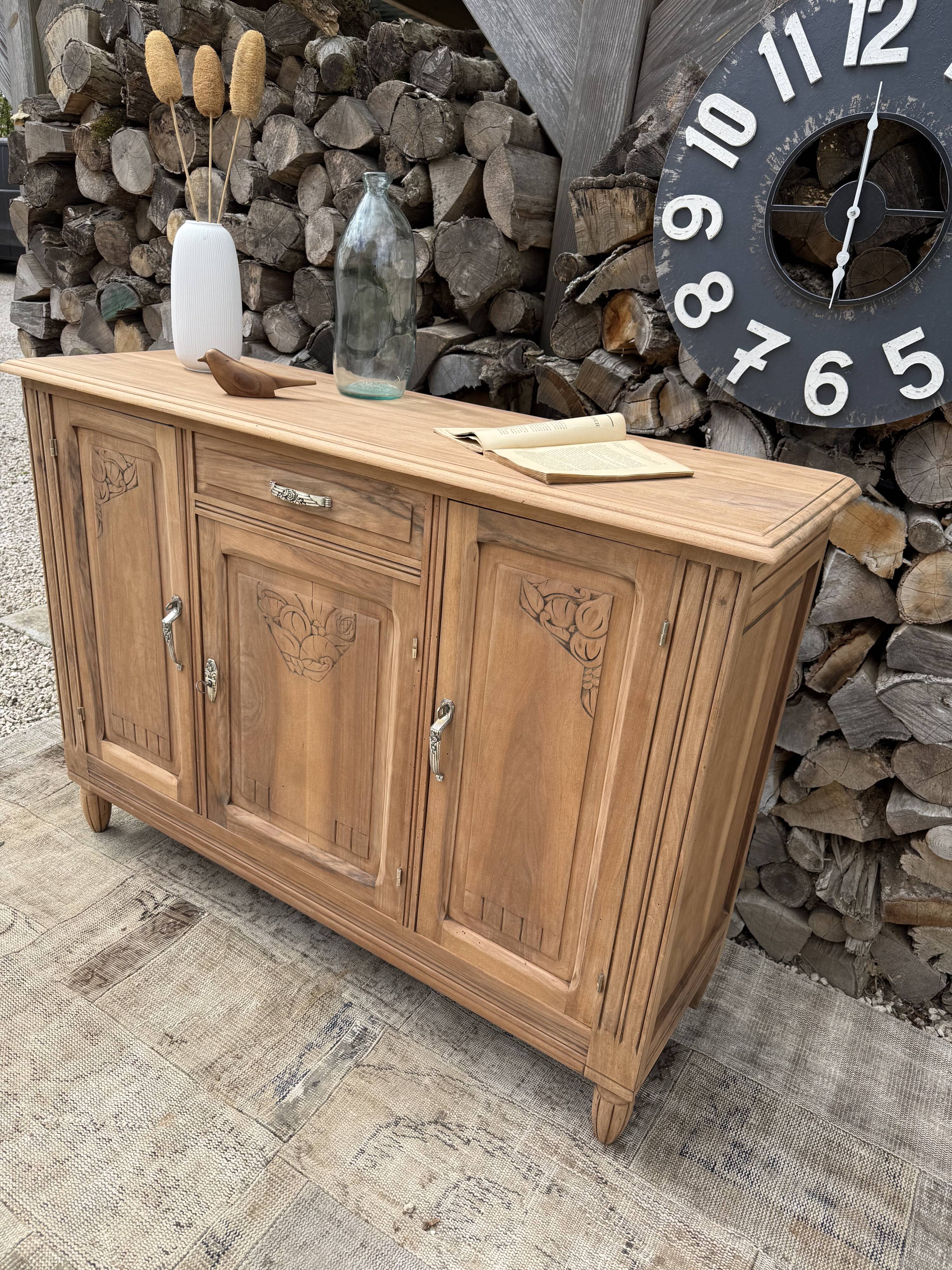 Renovated antique sideboard / Art Deco sideboard