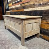 Antique chest in cherry wood