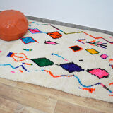 Handmade moroccan berber carpet 275 x 140 cm