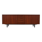 Enfilade en teck, design danois, années 1970, production : Danemark