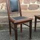 Paire de chaises art deco 1930