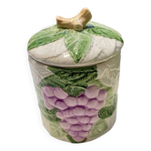 Pot en barbotine vitage