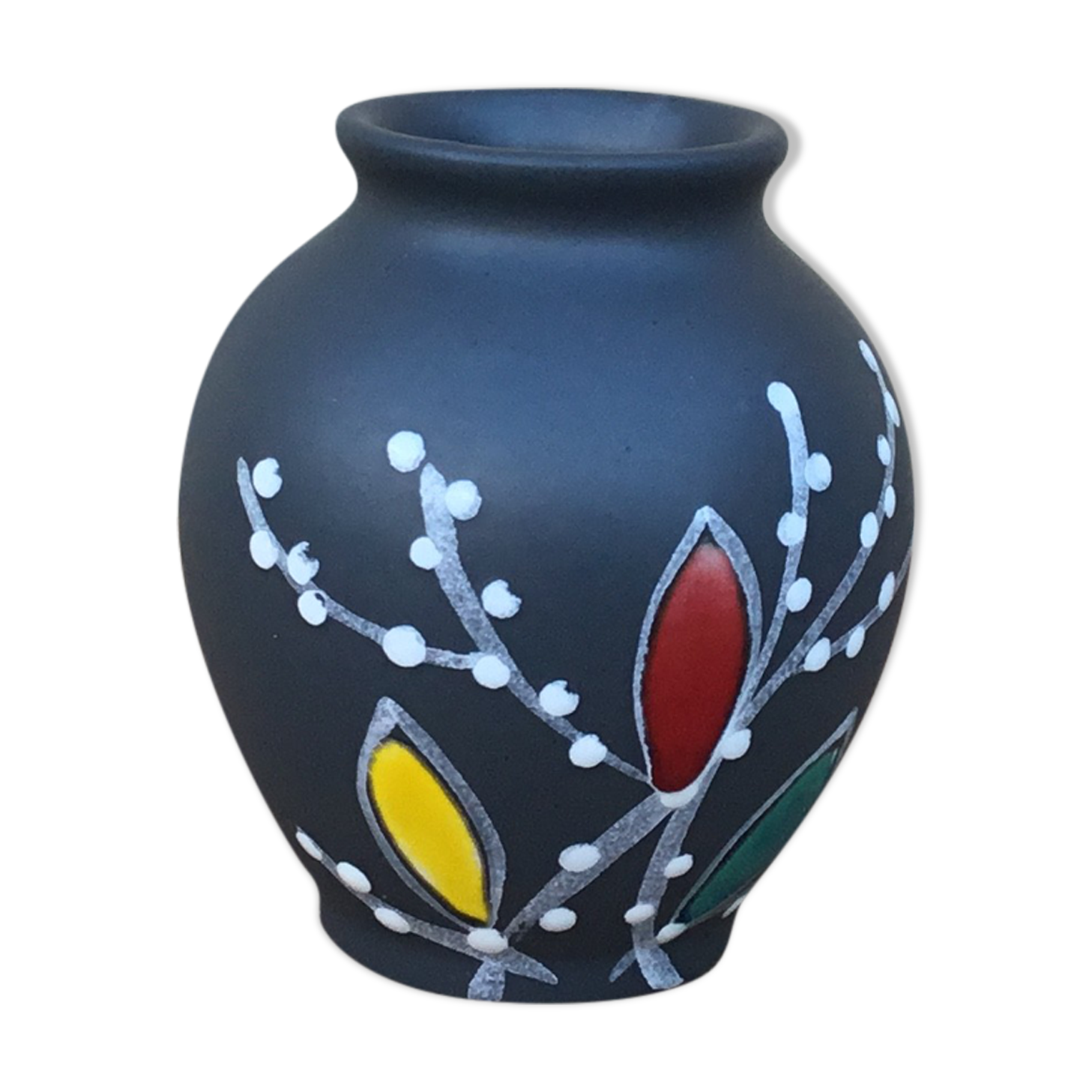 Vase noir