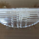 Pair of transparent plexiglass sconces 1970