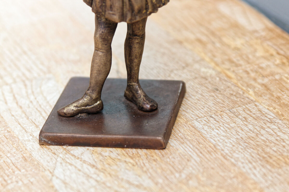 Bronze sculpture, Degas, the little dancer of 14 years