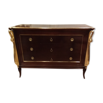 Chest of drawers swan neck