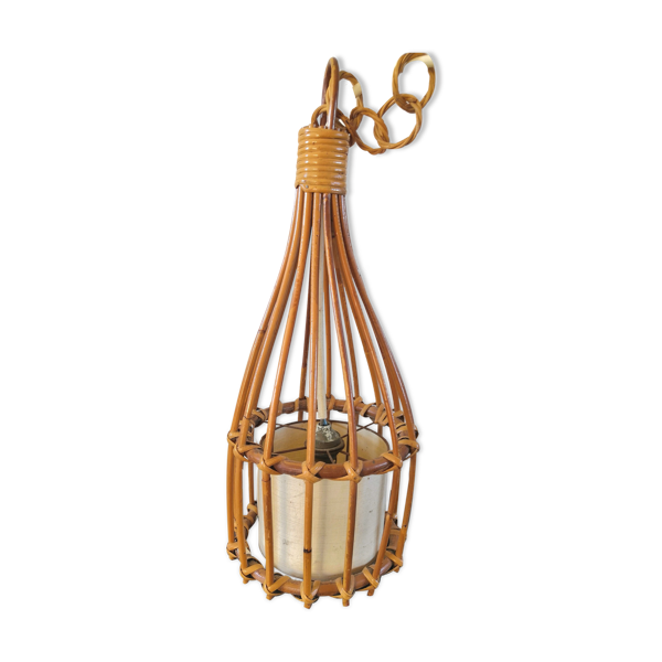 Suspension rotin design années 60 - 70 — Beyit