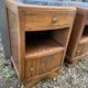 Pair of art deco bedside tables