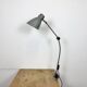 Large Grey Industrial Workshop Table Lamp, 1960s