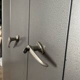 Vintage metal wardrobe