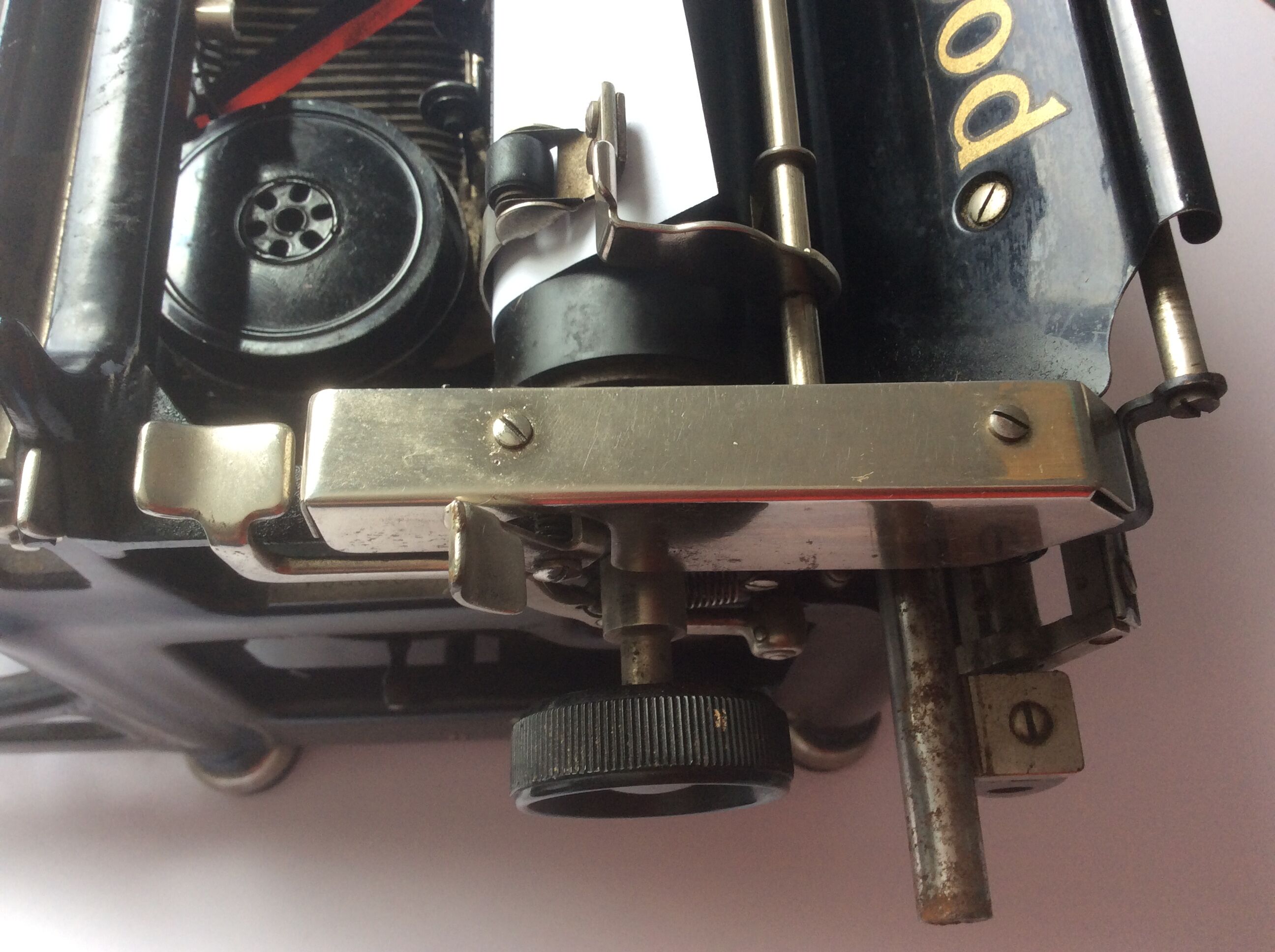Old Underwood typewriter