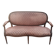 Louis XVI style sofa in natural wood