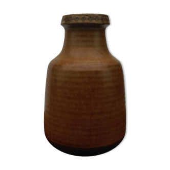 Vase en céramique Gunnar Nylund Brown des années 1960 par Rörstrand G.N. Suède