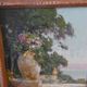 Peinture huile signee Paul Pierre Emiot - jarre provencale