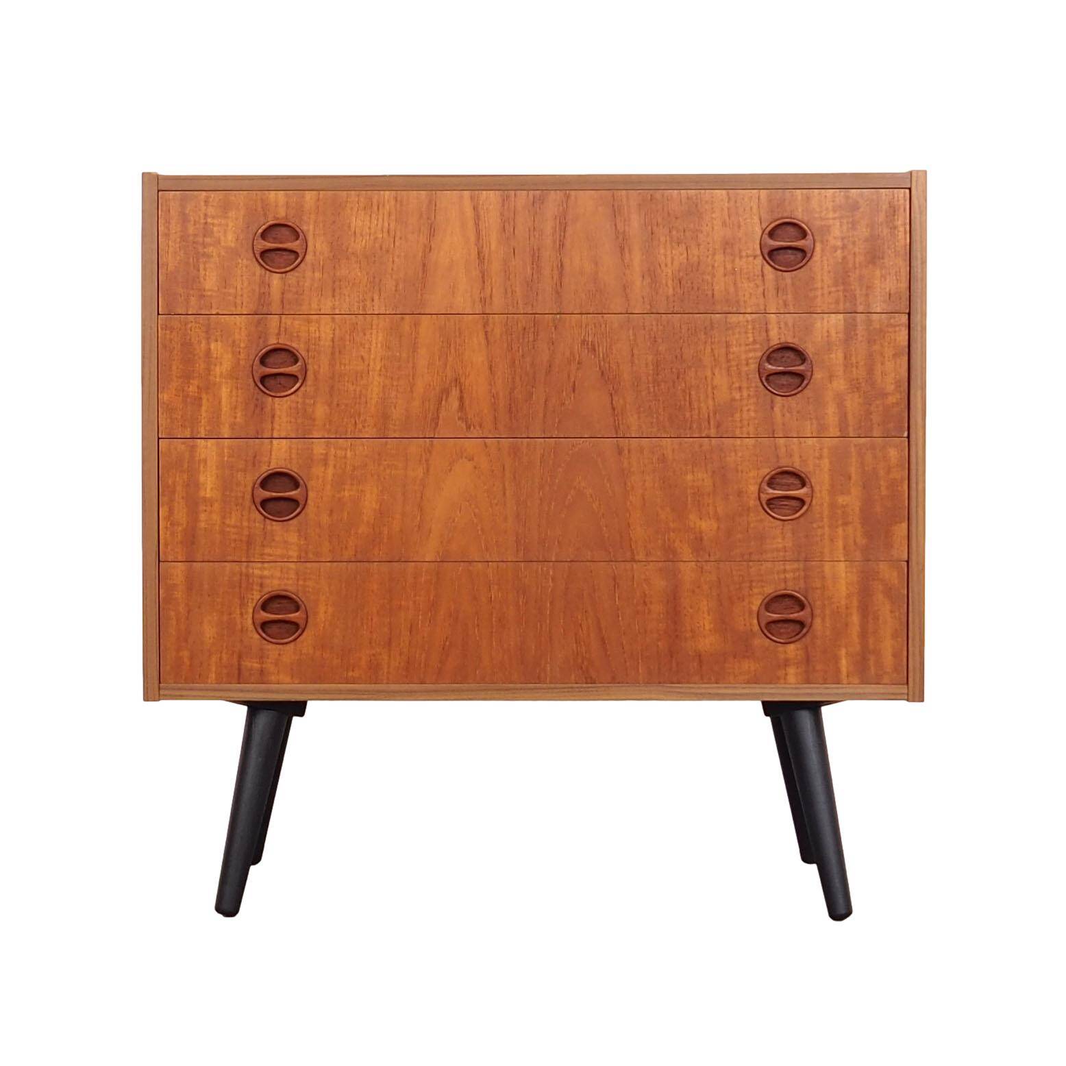 Commode en teck, design danois, années 1970, production : Danemark