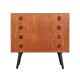 Commode en teck, design danois, années 1970, production : Danemark