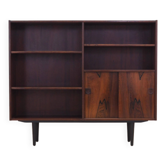 Rosewood bookcase, Danish design, 1970s, production: Farsø Møbelfabrik