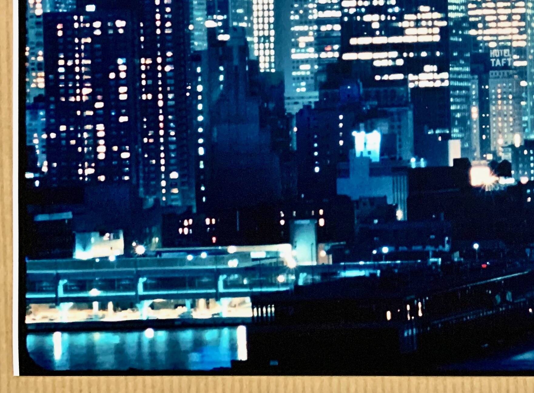 Photograph “Skyline at Night” New York City 1970