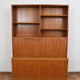 Set of 2 teak wood bookcases by Hundevad & Co