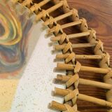 Rattan mirror