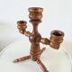 Scandinavian vintage candle holder design from the 60s