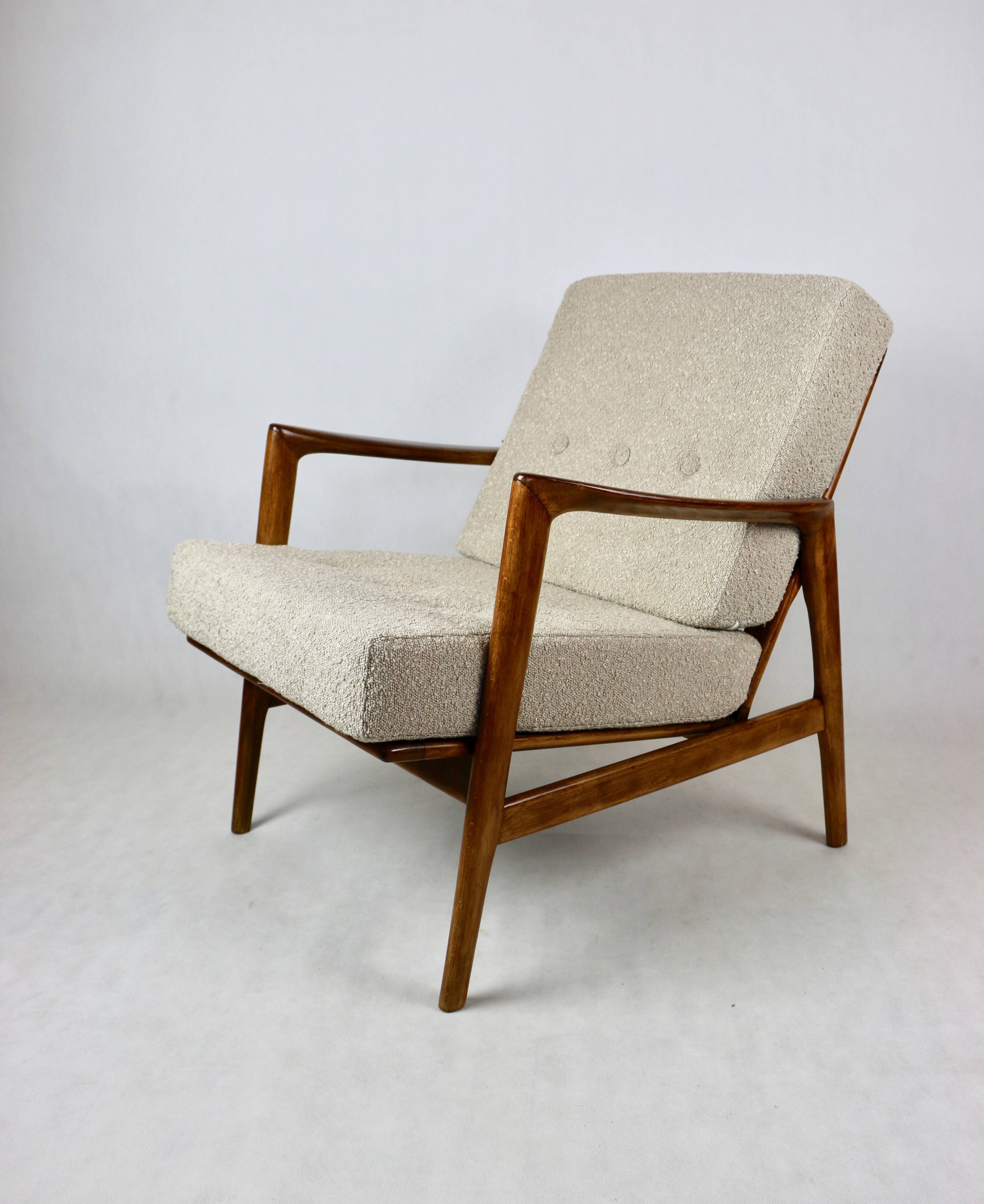 Polish Beige Stefan Armchair, 1970s