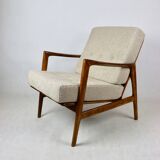 Polish Beige Stefan Armchair, 1970s
