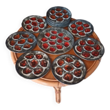 Vintage oyster service