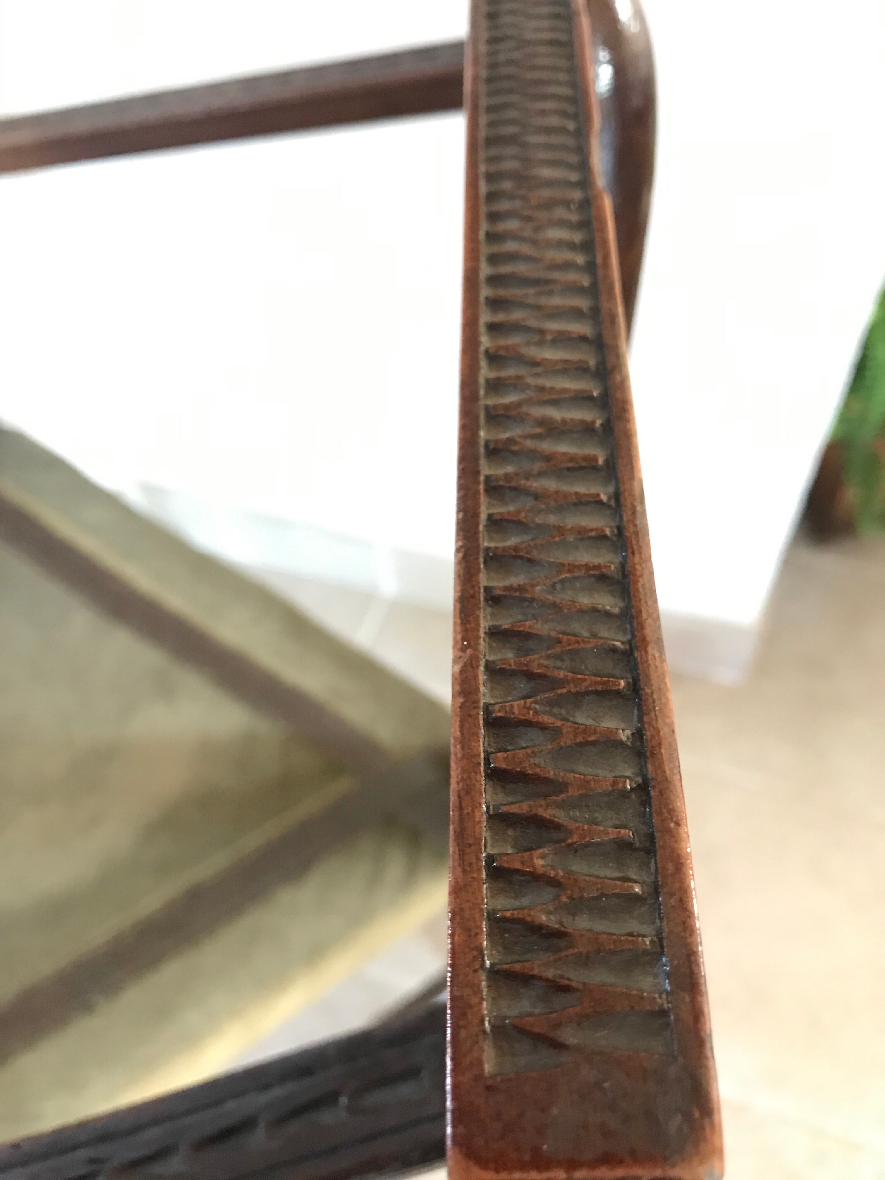 Tripod armchair early 20th Century Breton movement