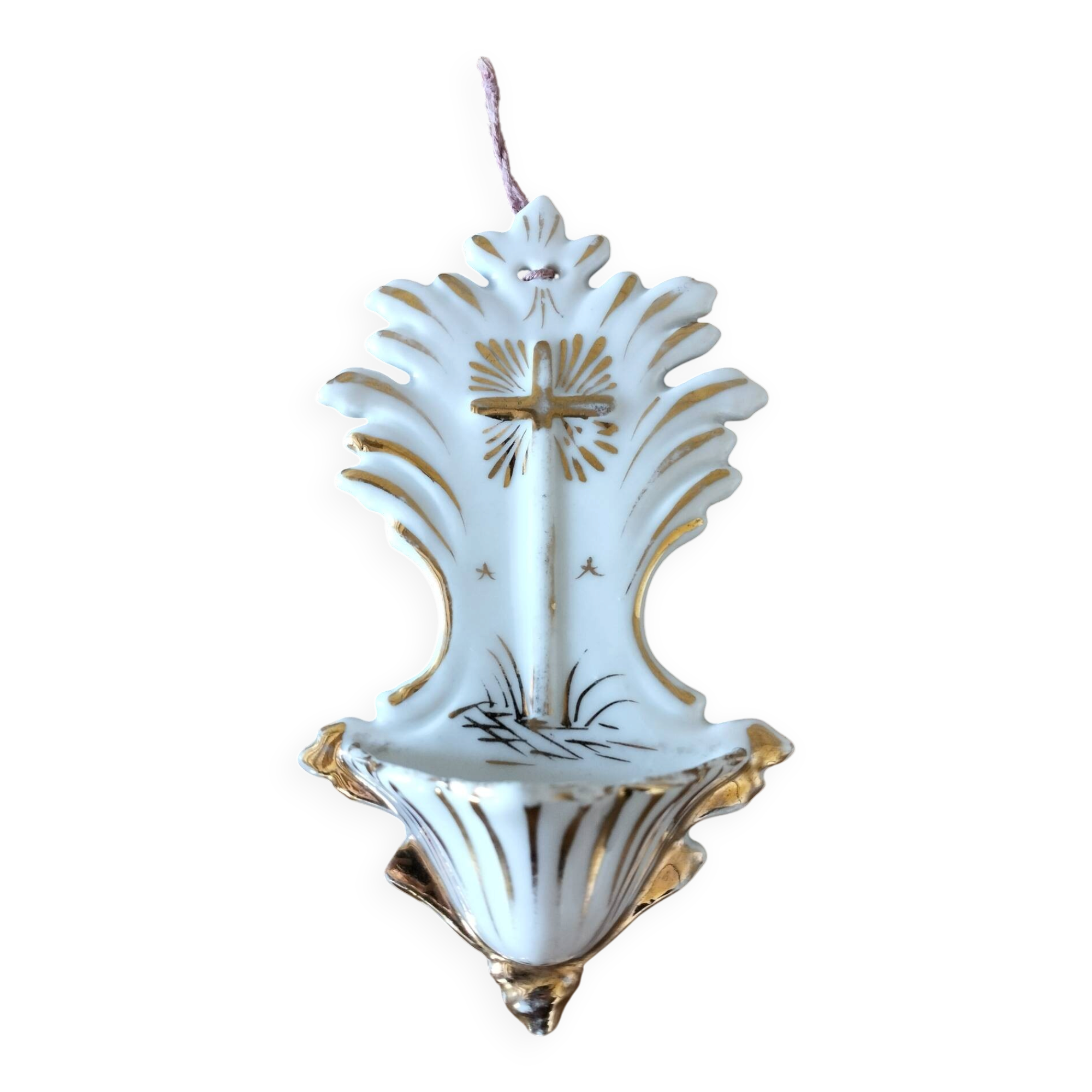 Bénitier porcelaine