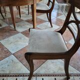 Set of 6 table chairs. Sale of the complete set