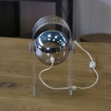 Vintage Italian design table lamp Eyeball 1970s