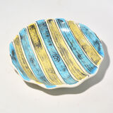 Ceramic fruit plate, Strehla, Germany 1970