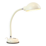 Vintage desk lamp white industrial flexible metal lamp 43cm