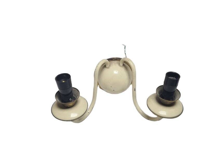 2-armed wall lamp from Elmet Zabrze, Poland, 1970s