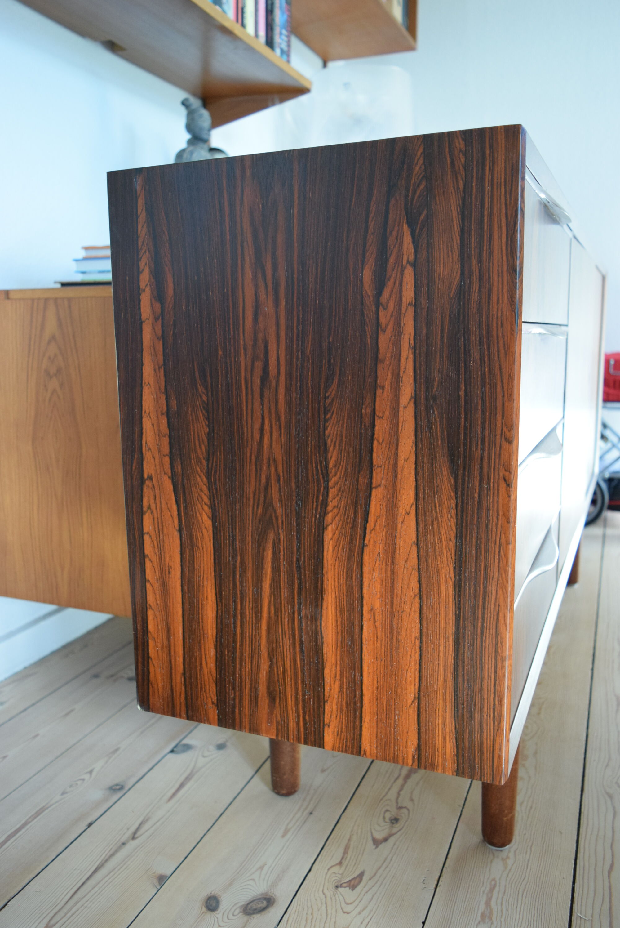 Danish rosewood sideboard by Erling Torvits for Klim Møbelfabrik, 1960s