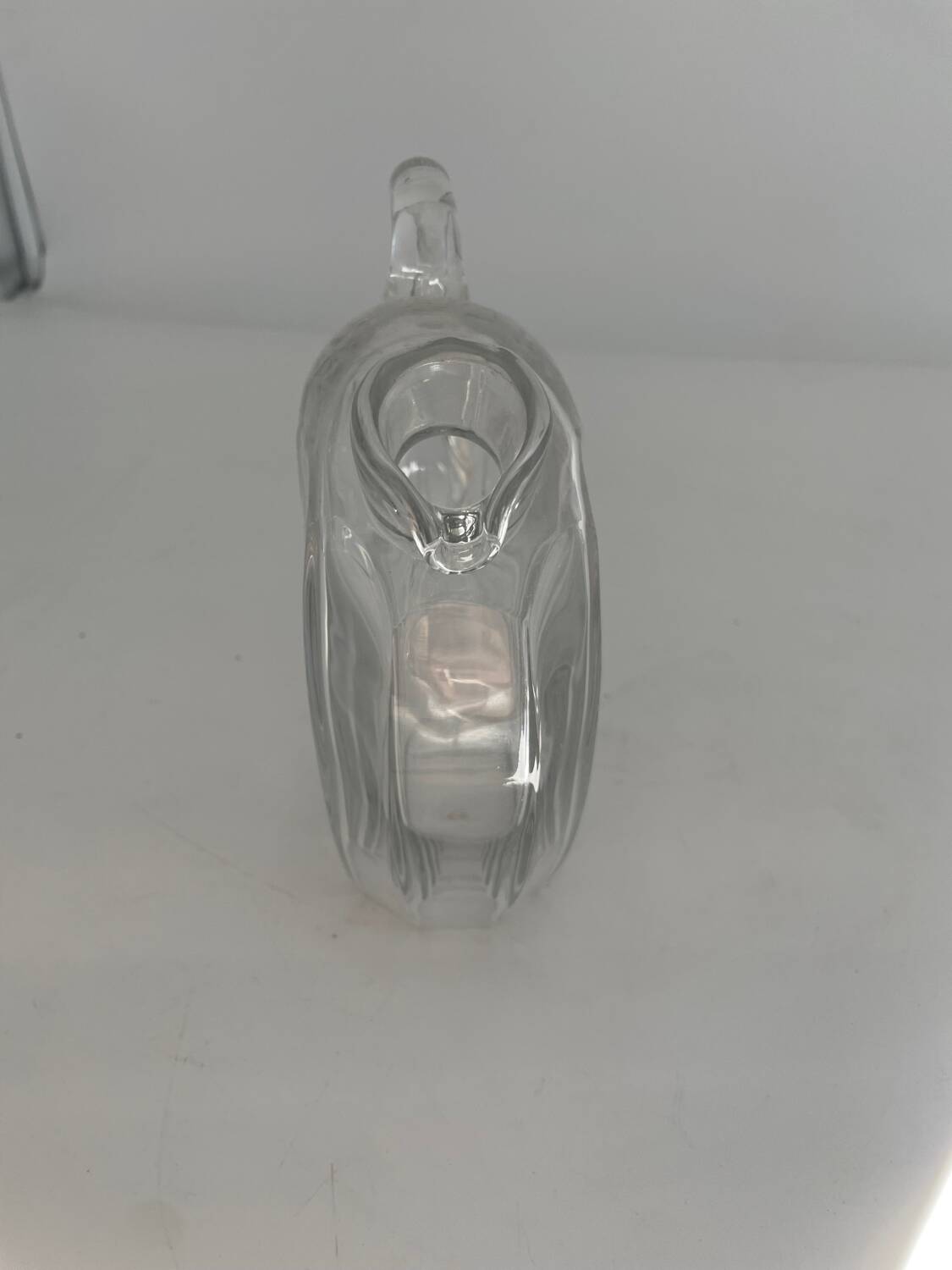 Baccarat, Jacques Adnet cognac carafe in crystal without a stopper.